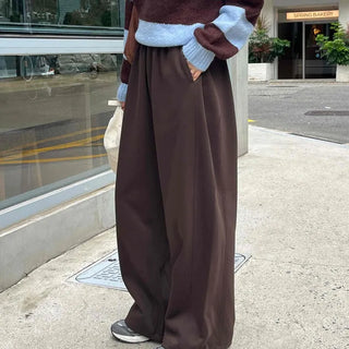 Comfortable Plain Cotton Long Pants