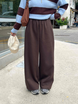 Comfortable Plain Cotton Long Pants