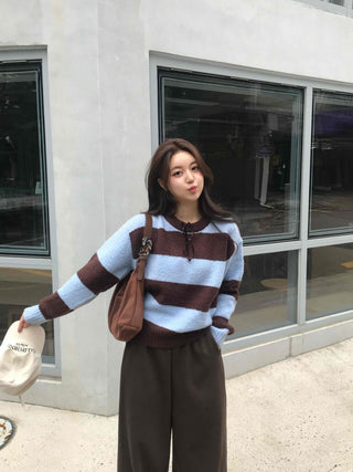 Daily Striped Wool Knit