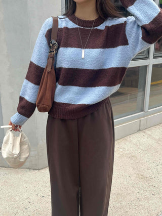 Daily Striped Wool Knit