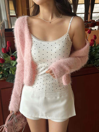 Kitsch Dot Sleeveless Top