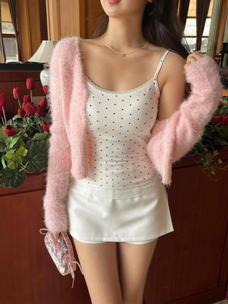 Kitsch Dot Sleeveless Top