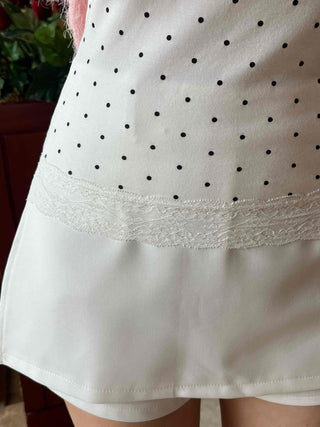 Kitsch Dot Sleeveless Top