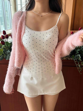 Kitsch Dot Sleeveless Top