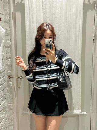 Romantic Pleated Mini Skirt