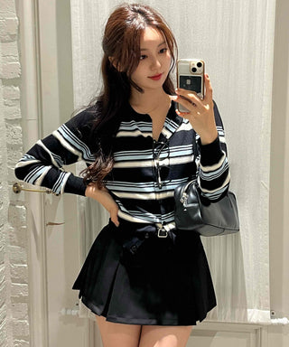 Romantic Pleated Mini Skirt