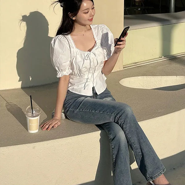 Ari Vintage Washed Slim Bootcut