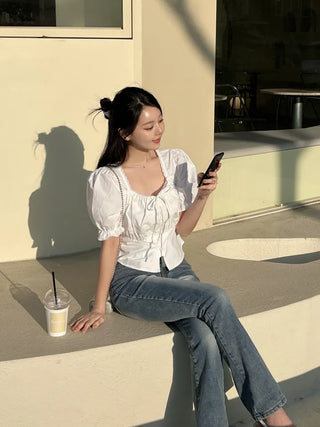 Ari Vintage Washed Slim Bootcut