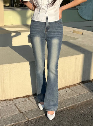 Ari Vintage Washed Slim Bootcut