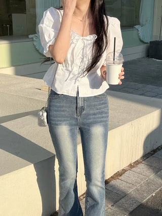 Ari Vintage Washed Slim Bootcut