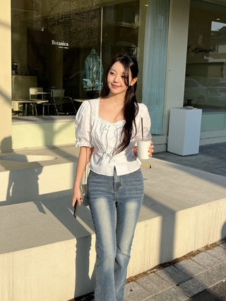 Ari Vintage Washed Slim Bootcut