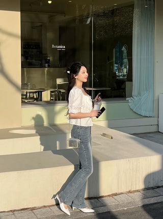 Ari Vintage Washed Slim Bootcut