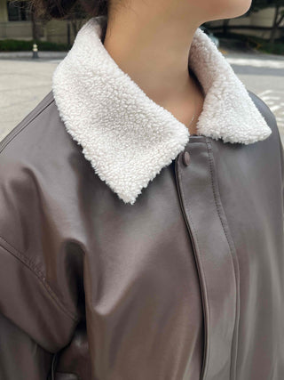 New Basic Shearling Mustang