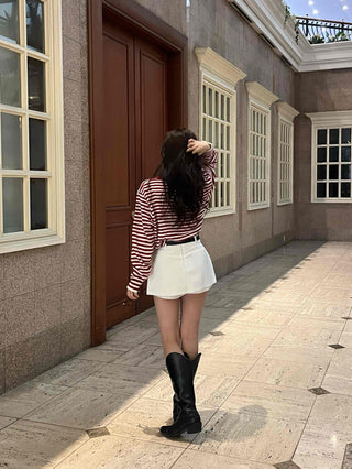 Daily H-Line Mini Skirt