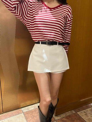 Daily H-Line Mini Skirt