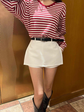 Daily H-Line Mini Skirt