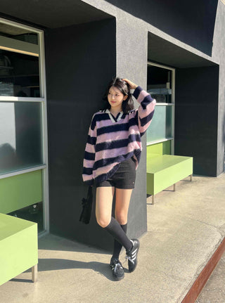 Cozy Knit Slim Fit High-Waisted Shorts
