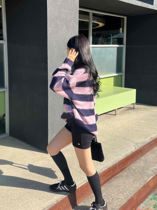Cozy Knit Slim Fit High-Waisted Shorts