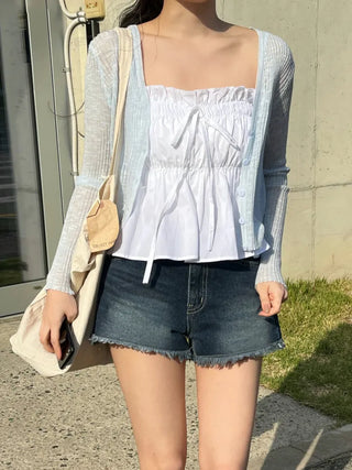 Radin  Sleeveless Blouse