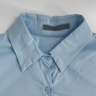 Nova Daily Slim Crop Shirt