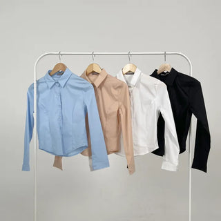 Nova Daily Slim Crop Shirt