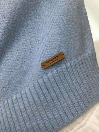 Soft Hooded Crop Knit