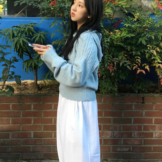 Drawstring Full-Length Balloon Silhouette Sweatpants