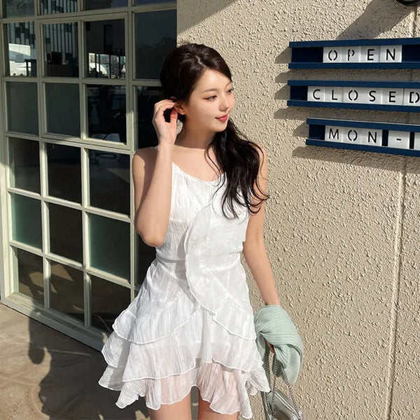 Sebin  Frill Mini Dress