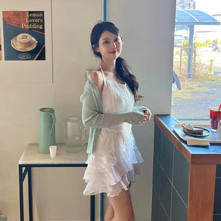 Sebin  Frill Mini Dress