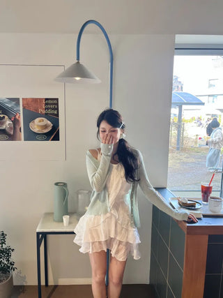 Sebin  Frill Mini Dress