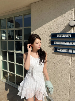 Sebin  Frill Mini Dress