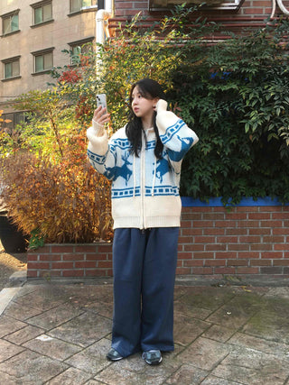 Cozy Fit Balloon Drawstring Cotton Wide Jogger Pants