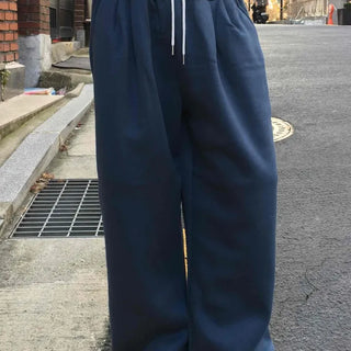 Cozy Fit Balloon Drawstring Cotton Wide Jogger Pants