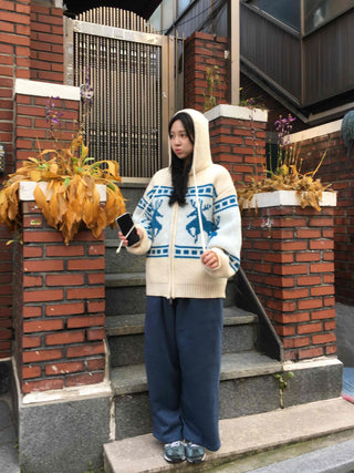 Cozy Fit Balloon Drawstring Cotton Wide Jogger Pants
