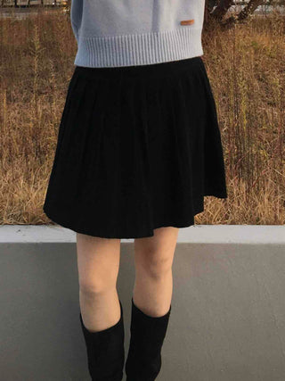 Daily Flare High-Waisted Mini Skirt