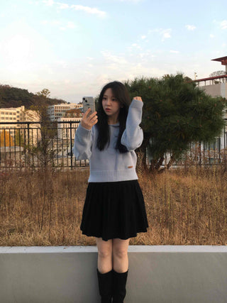 Daily Flare High-Waisted Mini Skirt