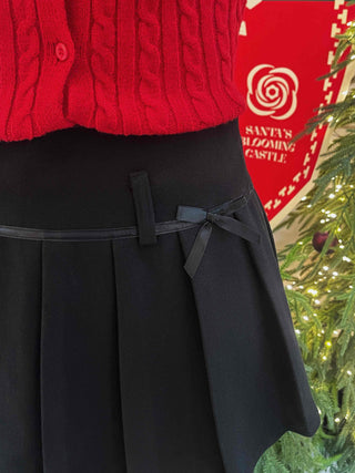 Campus Daily Pleated Tennis Mini Skirt