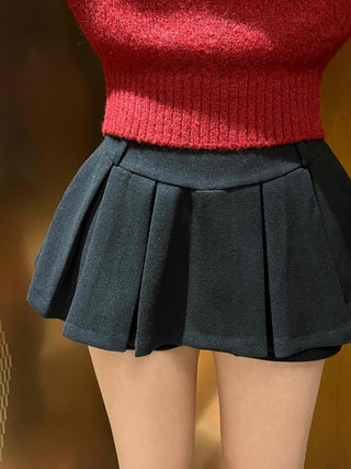Delicate Fit A-Line Pleated Mini Skirt