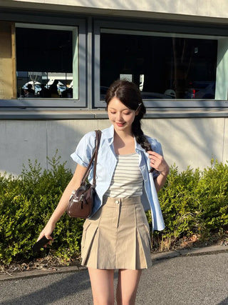 Dobel  Striped Sleeveless