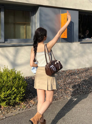 Dobel  Striped Sleeveless