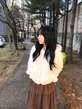 Candy Tiered Elastic Waist Maxi Skirt