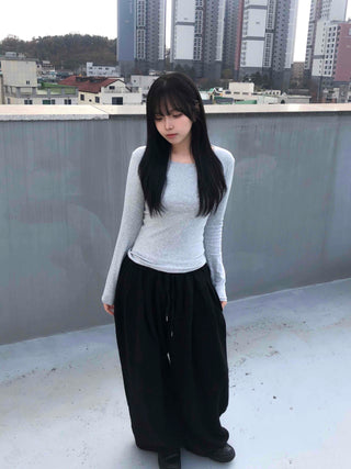 Numbering Wide Training Pants