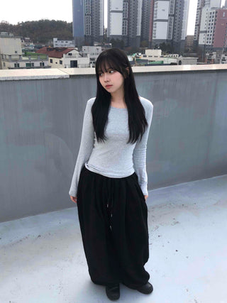 Numbering Wide Training Pants