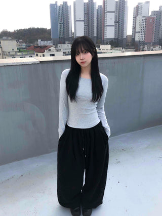 Numbering Wide Training Pants