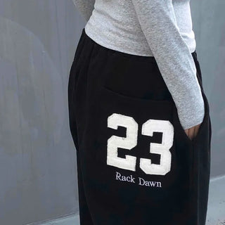Numbering Wide Training Pants
