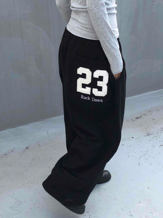 Numbering Wide Training Pants
