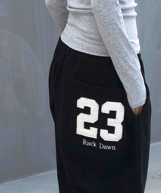 Numbering Wide Training Pants