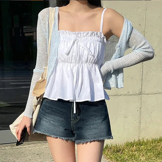 Beth  Ribbed Cardigan