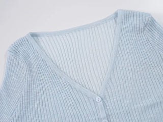 Beth  Ribbed Cardigan