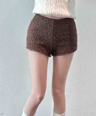 Bodley Mohair High-Waisted Shorts